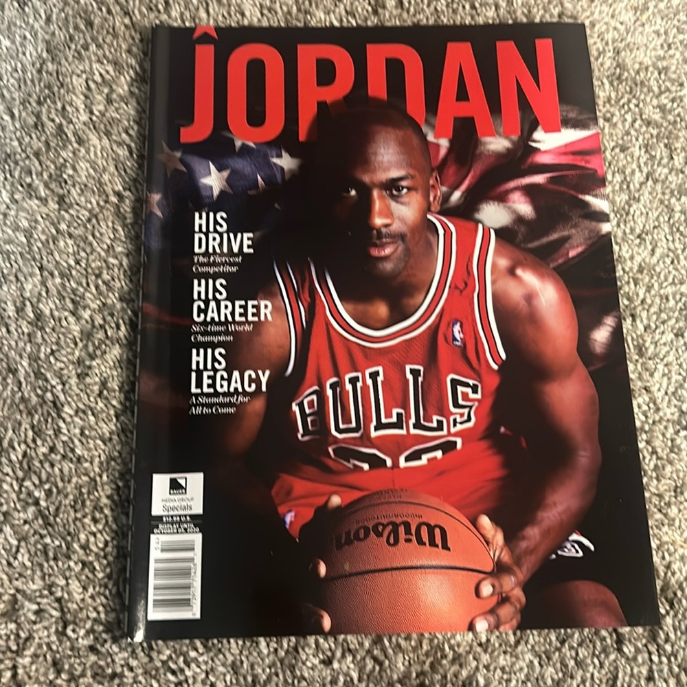 New JORDAN magazine His Drive , Career and Legacy